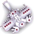 render-2.jpg Beaver Pendant 3D printable  Model