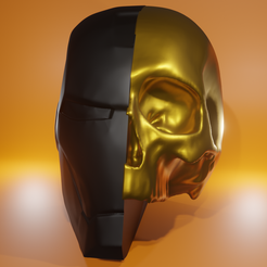 skull.png Fichier STL Crâne Ironman・Objet pour imprimante 3D à télécharger, skaljicnezir