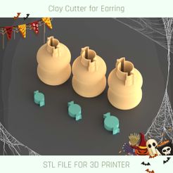пр-1.jpg 3D-Datei Candy Mini Cutter, Halloween Micro Clay Cutter, 3 Größen・3D-druckbare Vorlage zum herunterladen, craftunicutters