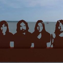 pinkfloyd.jpg Free STL file Pink Floyd・3D printing template to download