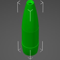 0000003595_UkYJEXFca4.jpg STL file Ammunition 155mm 1/8・Template to download and 3D print, muellerpeter1a