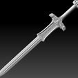 Preview07.jpg Atlantean Sword - Real Size - Conan The Barbarian 3D print model