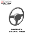 e30-2.png BMW M3 E30 STEERING WHEEL IN 1/24 SCALE
