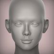 2.10.jpg 25 3D HEAD FACE FEMALE CHARACTER FEMALE TEENAGER PORTRAIT DOLL BJD LOW-POLY 3D MODEL