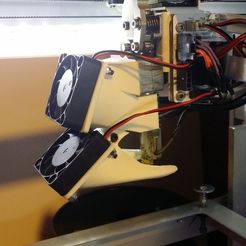 20150620_183521.jpg Free 3D file DEPRECATED - B3 Innovations Pico Extruder fan shrouds customized for Type A Machines 2014 Series 1 (G1)・3D printer model to download