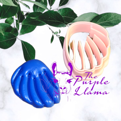 Cockle Shell Polymer Clay Cutter 3D model