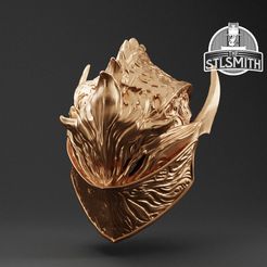 Oathbreaker_Helmet_Render_Bronze.jpg Oathbreaker Knight Helmet Baldur's Gate Life Size Prop STL