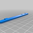 plate.png Free STL file メニュー掛けフック / Menu Hook on Partitions・3D printing template to download, CyberCyclist