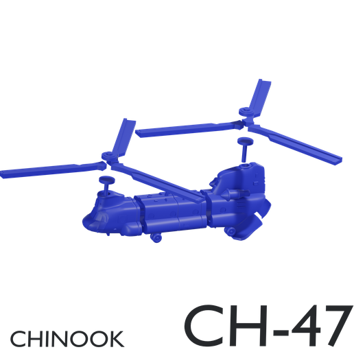 CHINOOK CH-4/7 CH-47 CHINOOK (3 IN ONE)