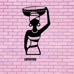 1-7.jpg Woman decorative wall painting
