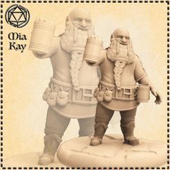 dwarf-brewer.jpg STL file Dwarf Brewer・3D print object to download