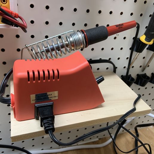 Pegboard Shelf Bracket - 3D model önizlemesi