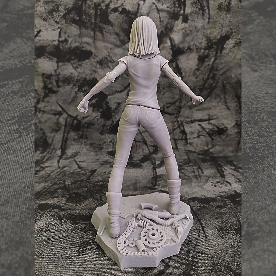 Alita - Battle Angel Figurine (Repost, fixed), Maitegomez_3d