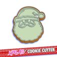 SANTA A.jpg XMAS - SET OF 7 COOKIE AND FONDANT CUTTERS