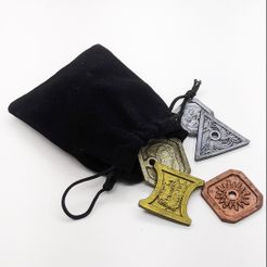 CoinsImage_08.jpg 3D file 5e Fantasy Coins・Model to download and 3D print