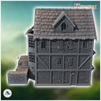 5.jpg Abandoned medieval house with wooden planks on windows (13) - Medieval Gothic Feudal Old Archaic Saga 28mm 15mm RPG