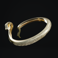 Snake-left.png Snake Ring 3D Model 3D print model