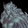 blender_DWo5ibZCK8.png Scarlet Witch, Figurine habillée, Wanda Maximoff de Marvel Rivals pour impression 3d
