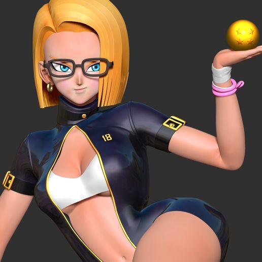 Close.jpg Android 18 - Poker girl part 2