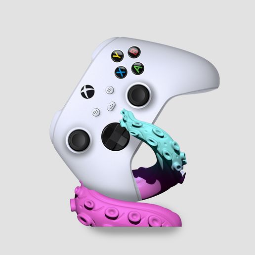 🐙 Octopus Xbox Controller Stand - Kraken Tentacle Gamepad Holder・ STL ...