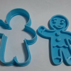 20231207_195600.jpg Gingerbread Cookie Cut - Gingerbread Cookie Cutter Man