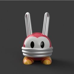 691c7ef478a17015c2df3d18ba9b0409_preview_featured.jpg Free STL file MMBN - Bunny Virus・3D print model to download
