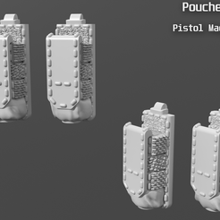 mb_pouches_open-pist_1.png Open Pouches Set (Pistol Mag) for 6 inch action figures
