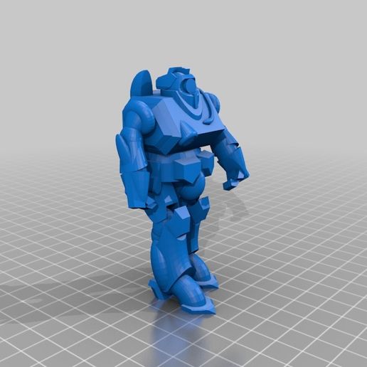 a311fd5b9b9d076c7c43696a301fcc67.png Free STL file ASC Triton Battloid・3D printing design to download, themechafactory