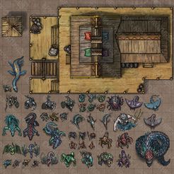 aaaa.jpg 3D-Datei Underwater Mayhem ‧ Virtual Tabletop Token Set ‧ VTT Tokens Collection ‧ DnD Miniature Game Components ‧ RPG Wargame Monster & Building・Design für 3D-Drucker zum herunterladen