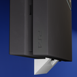 render_005.png SUPORTE DE PAREDE PARA PS4 SLIM E FAT