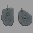 render no texture.png Tibia Miniature Runes - SD UH Keychain