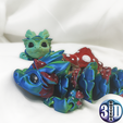0110.png Fungus Dragon, Articulated toy