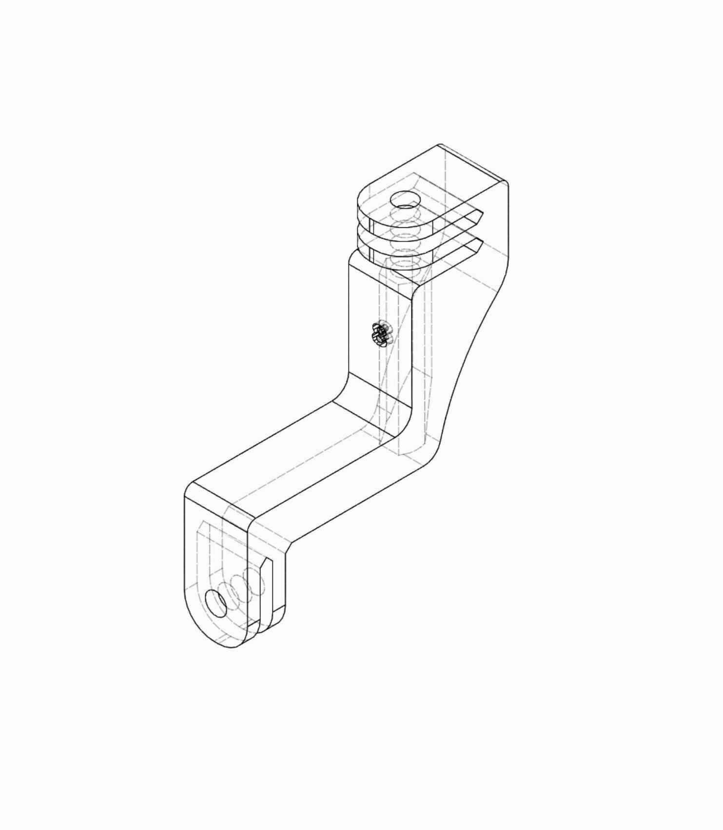 Download STL file Gopro vertical mount adapter • 3D printing model ・ Cults