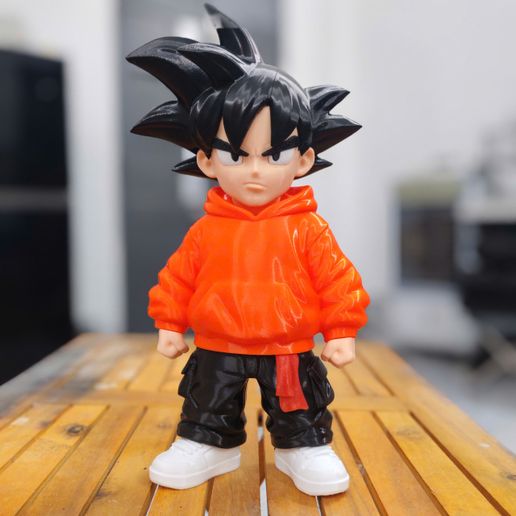 goku urban vibes  Fan art (no ams-multiparts/3mf)