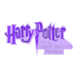 BlackSilver - Harry Potter and the Half Blood Prince.stl 3D MULTICOLOR LOGO/SIGN - Harry Potter Movie Titles Pack