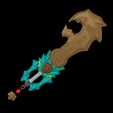 AcedKeyblade.jpg Aced's Ursus Keyblade - Kiingdom Hearts