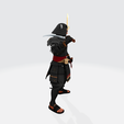 001.png Samurai-Krieger 3D