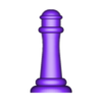 SimpleChessQueen.stl Pocket Chess