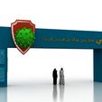 4.jpg Huge ads Gate for Coronavirus-Tunal