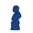 dbx-woodrow-wilson_back.png DBX Woodrow Wilson - US President Bust .Stl file for 3D Printer