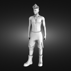 Anime-teen-boy-render.png STL file Anime teen boy・Model to download and 3D print