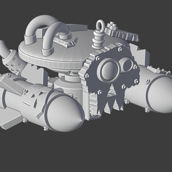 Rocket-Drone.png 3D file BOOMA BOMB DRONE T'ORKS・3D printer design to download