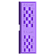 2_1Cent_Organizer-V2.stl STL file Euro/Cent coin organizer・3D printing design to download