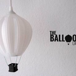 balloon_lampshade_preview_featured.jpg STL-Datei Balloon Lamp kostenlos・3D-Drucker-Design zum herunterladen