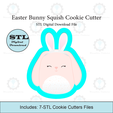 Etsy-Listing-Template-STL.png Easter Bunny Squish Cookie Cutter | STL File
