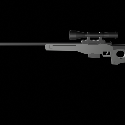 Download STL file AWM Sniper • Template to 3D print ・ Cults
