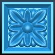 bandicam-2023-10-29-20-47-23-942.jpg 3D MODEL OF DECORATIVE ROSETT FOR CNC ROUTER OR 3D PRINTER, CNC FILE, STL FILE.DOWNLOAD FILES.