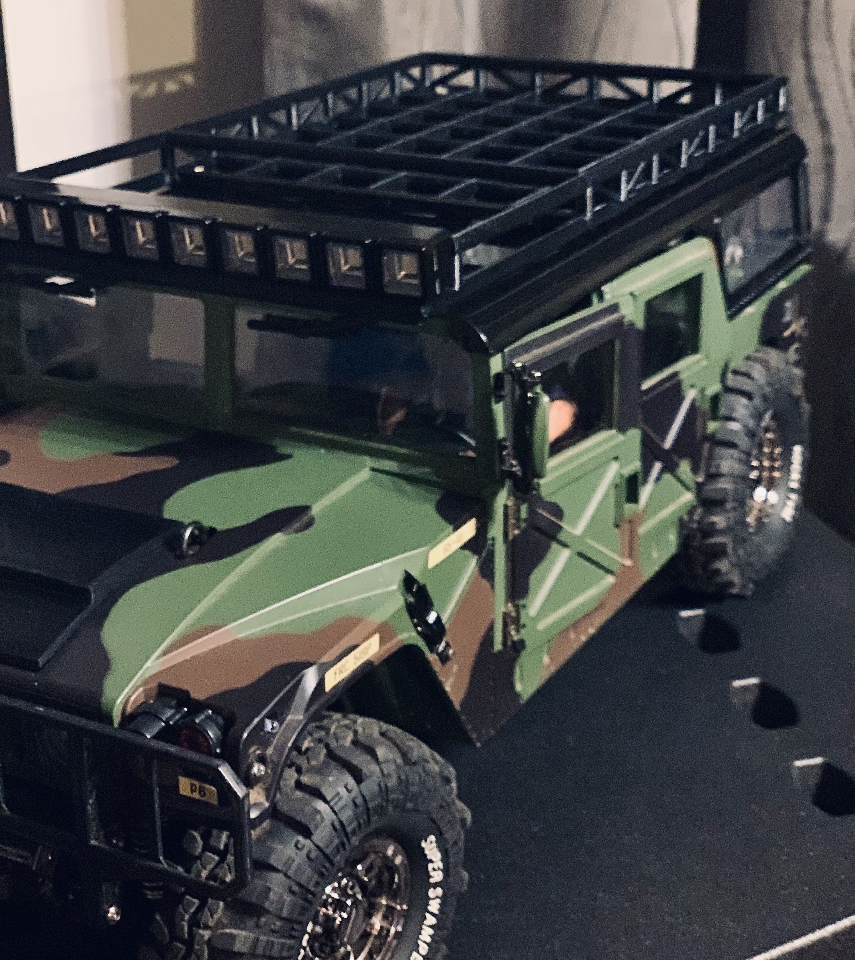 Download STL file Roof rack for Humvee HGP 408/415 • 3D printer object ...