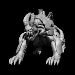 Base-Render-61760.jpg Free 3D file Daemon Legion Hellhound・3D printer design to download, AM-Loricen