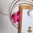 elephant-rose-coucou-5.jpg Éléphant rose 1 - Décoration Murale et Bord d'Écran